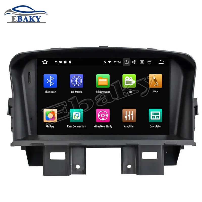 Best NaviTopia 7inch 4GB RAM 64GB ROM Octa Core Android 9.0 Car DVD Player For Chevrolet CRUZE 2008 2009 2010 2011 Radio Audio 1