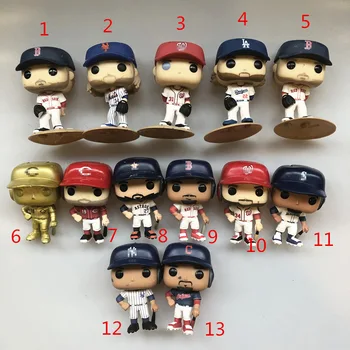 

Original Funko pop Secondhand Sports: Baseball Legends Noah Jose Mike Max Vinyl Action Figure Collectible Model Loose Toy