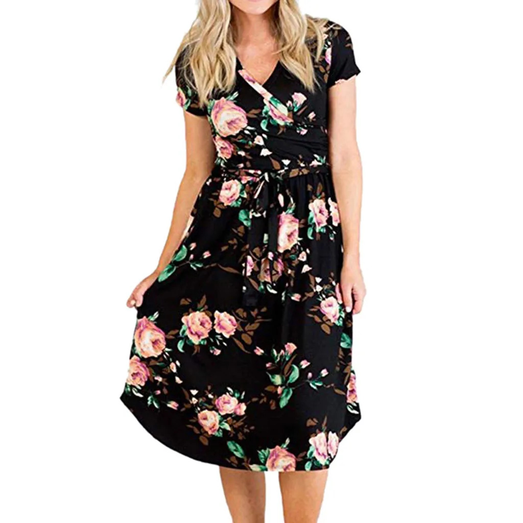 Вечерние платья сарафаны Vestidos de festa женские модные вечерние с принтом короткие