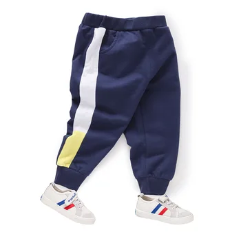 

Cotton Baby Boys Running Pants Casual Sport Trousers Kids Slacks For Spring Autumn 2-12 Years Old