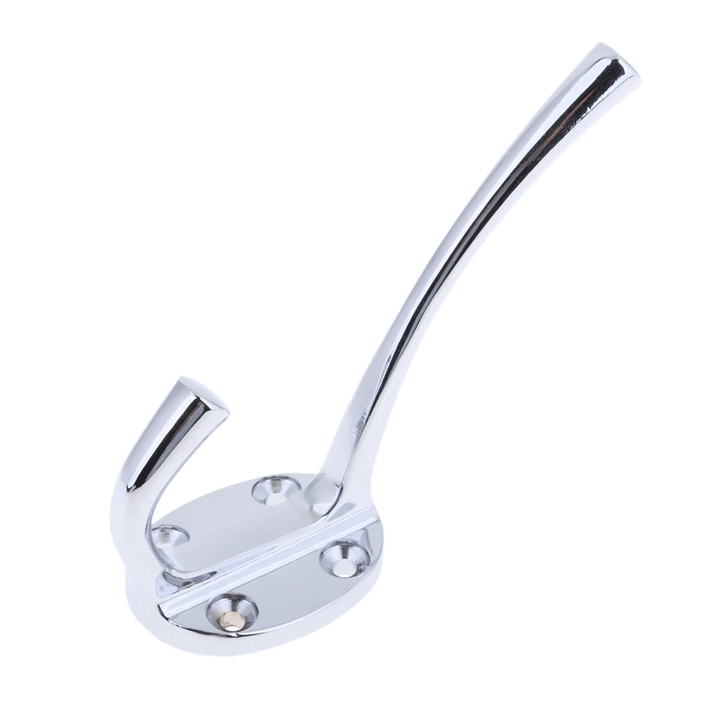 Marine Stainless Steel Polished Hat & Coat Hook Hanger Boat Pothook Hardware