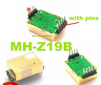 

Free shipping MH Z19 MH-Z19B MH-Z19 0-5000PPM with/without pins