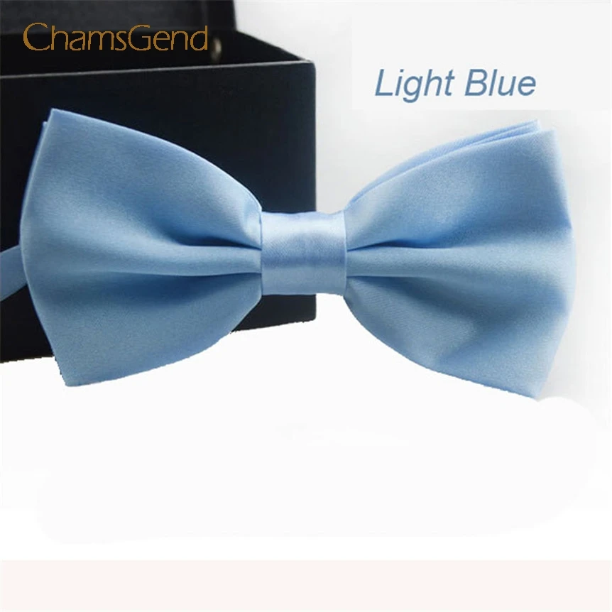 Chamsgend Coolbeener классический модный мужской регулируемый смокинг Свадебный галстук-бабочка галстук dec21