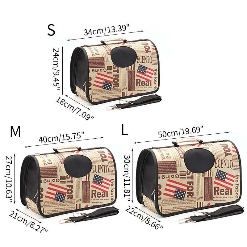 Сумка-переноска для собак из искусственной кожи, сумка для собак, водонепроницаемая сумка для щенков, Большая вместительная сумка для питомцев, дышащие сумки для кошек, товары для собак