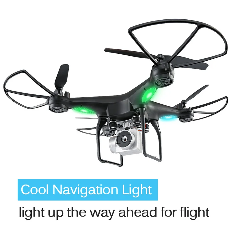 JJRC H68 Bellwether WiFi FPV 720P Quadcopter with Camera Drone RC Helicopter Toys for Kids 20min Flying Time Professional Drone