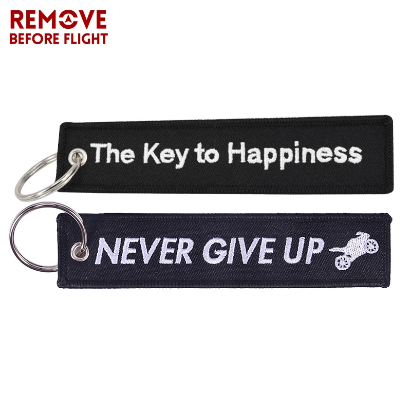Fashion Bijoux Launch Key Chain Keychain for Motorcycles and Cars Gifts Tag Cool Embroidery Key Fobs 8