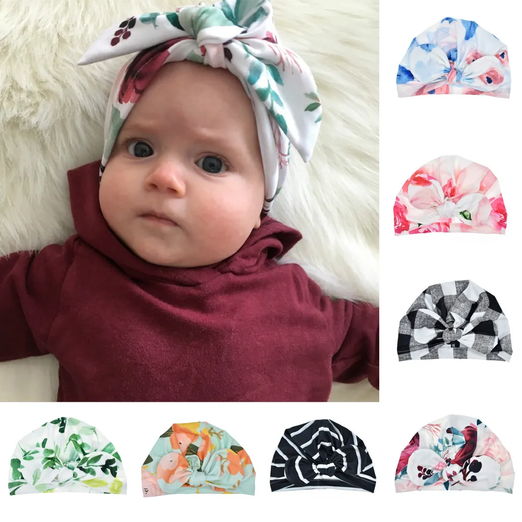 

1 Set Autumn Winter summer spring Baby Hat Toddler Kids Hat fashion Girl Boy Beanie Cap Children Hats 2019#p6