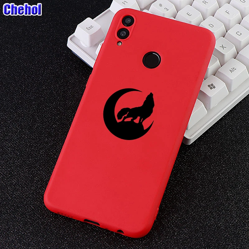 Funny Mobile Phone Cases for Huawei Honor Note Mate10 Pro 20X Nova3 3i New Case Wolf Soft Silicone Cell Covers Accessories |