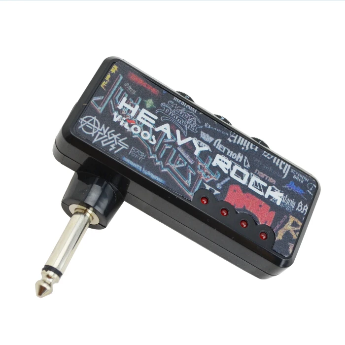 Vitoos Electric Guitar Plug Mini Headphone Amp Amplifier