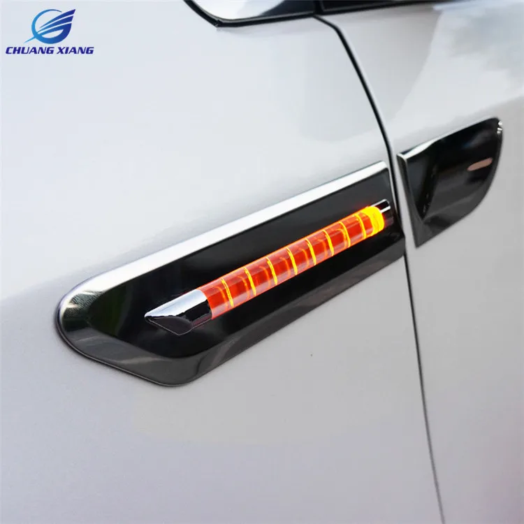 

ChuangXiang Multi-function Car LED Daytime running light Turn Signal Light Reflector For Toyota Sienna accessories 2011-2017