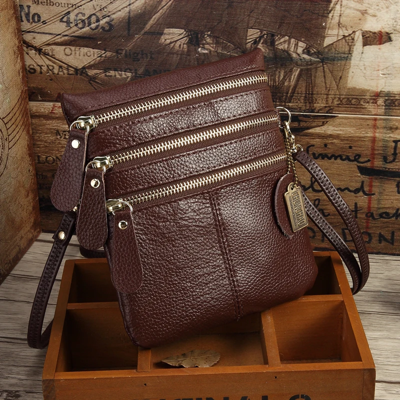 

genuine leather womens shoulder bags clutch ladies Mini bag female pattern designer messenger bag cowhide wallets bag