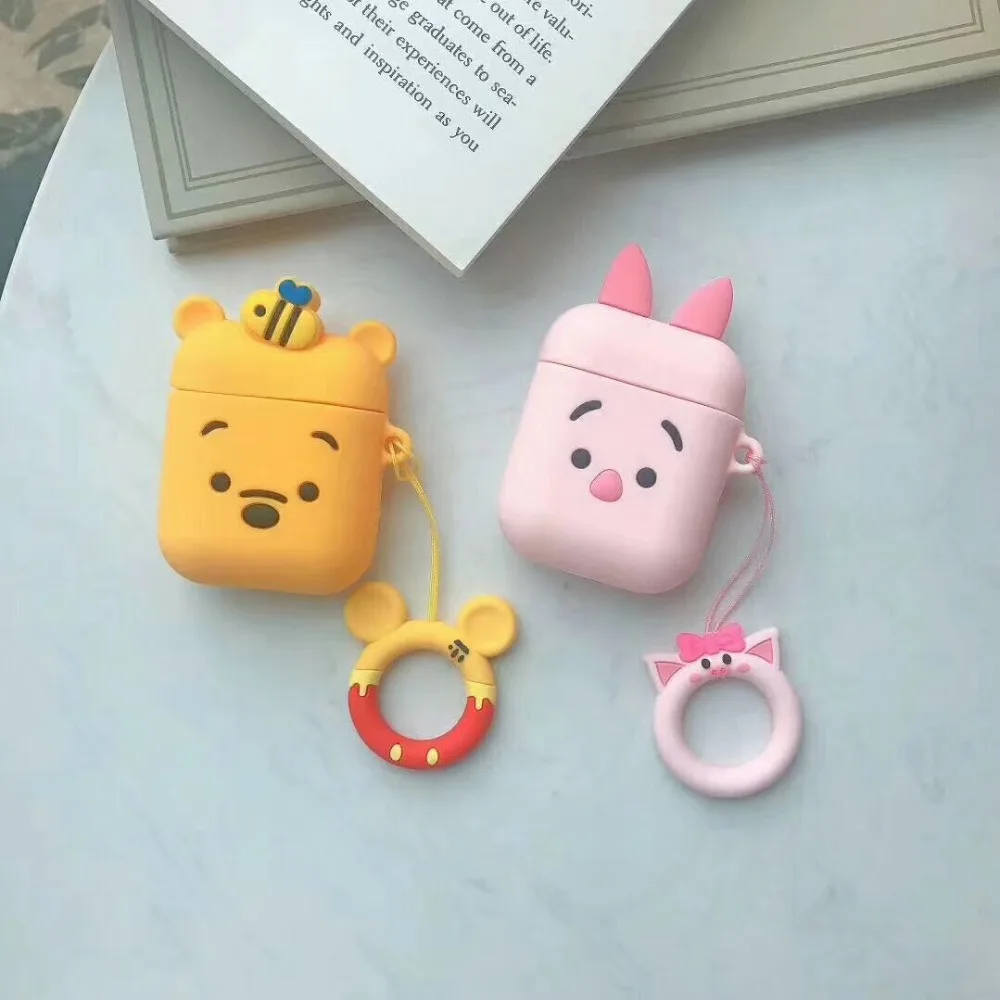 For AirPods Case Cute Cartoon Protective cover For Air pods silicon case Bluetooth Earphone Cases For Airpods 2 headphone Case