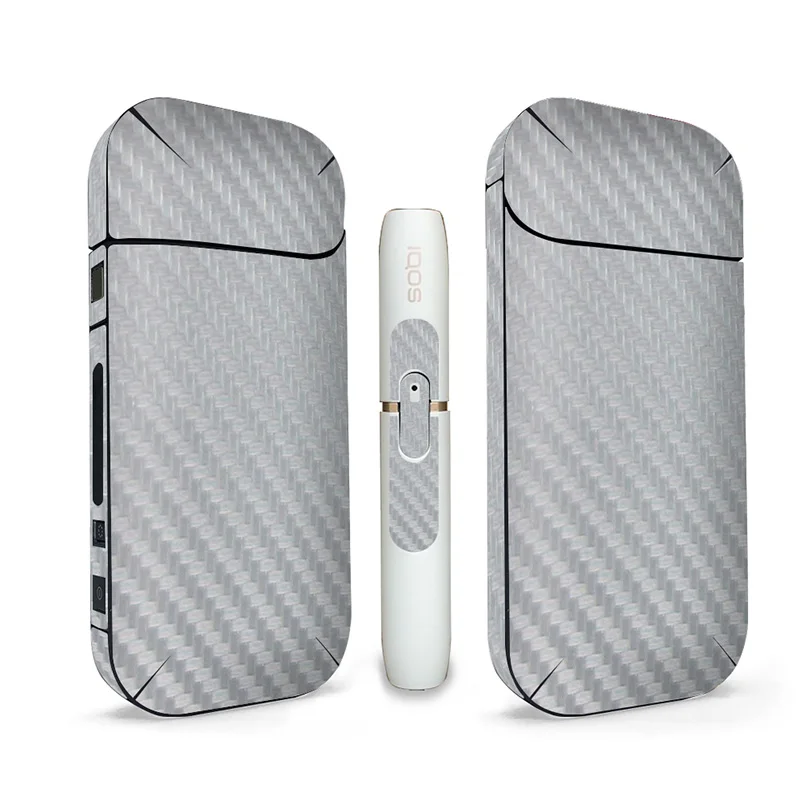 

New Body Protective Stickers Skins Back Silver Film Protector Shield for IQOS Electronic Cigarette