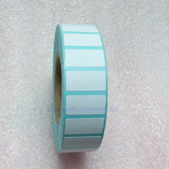 Sticker Label 20*10 mm Thermal Label For Supermarket Price 2000 Pcs / Roll