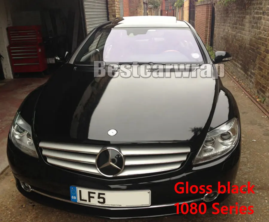 PianoBlackGlossVinylWrapCarWrapwithAirBubbleFreeTopQuality