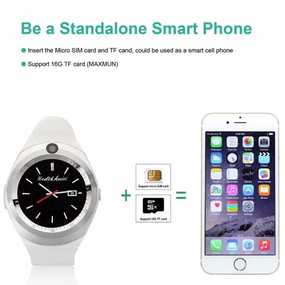 2018 Best T1 Bluetooth Heart Rate Monitor Blood Pressure Smart Watch for Children Kid Men Women Android Smartwatch