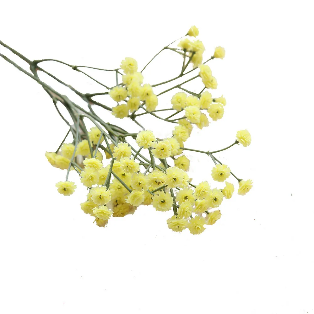 Гипсофила искусственная цветы Гипсофилы поддельные цветочных растений для Букеты Свадебные вечерние украшения 3 цвета# L