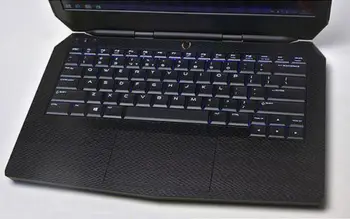 

Laptop Sticker Skin Decal Carbon fiber Leather Cover Protector for MSI GE75 17.3" C part only