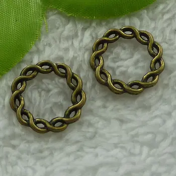 

200 pieces antique bronze nice ring 20x4mm #2571