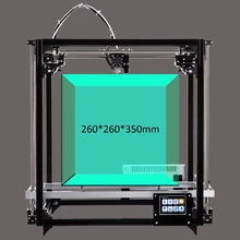 Flsun 3d принтер большая зона печати автоматическое выравнивание алюминиевая рамка сенсорный экран 3d Принтер Комплект принтер 3d с подогревом кровать