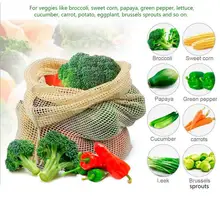 Овощной прибор для хранения фруктов мешок сетки картофель, лук сумки для хранения дома кухня Органайзер поставки мешок производства органический натуральный@ 10