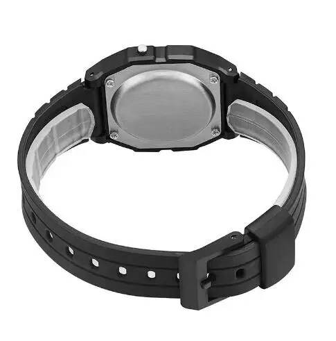СВЕТОДИОДНЫЕ Цифровые черные пластиковые часы мужские спортивные часы светящиеся Многофункциональные цифровые наручные часы reloj hombre relojes para