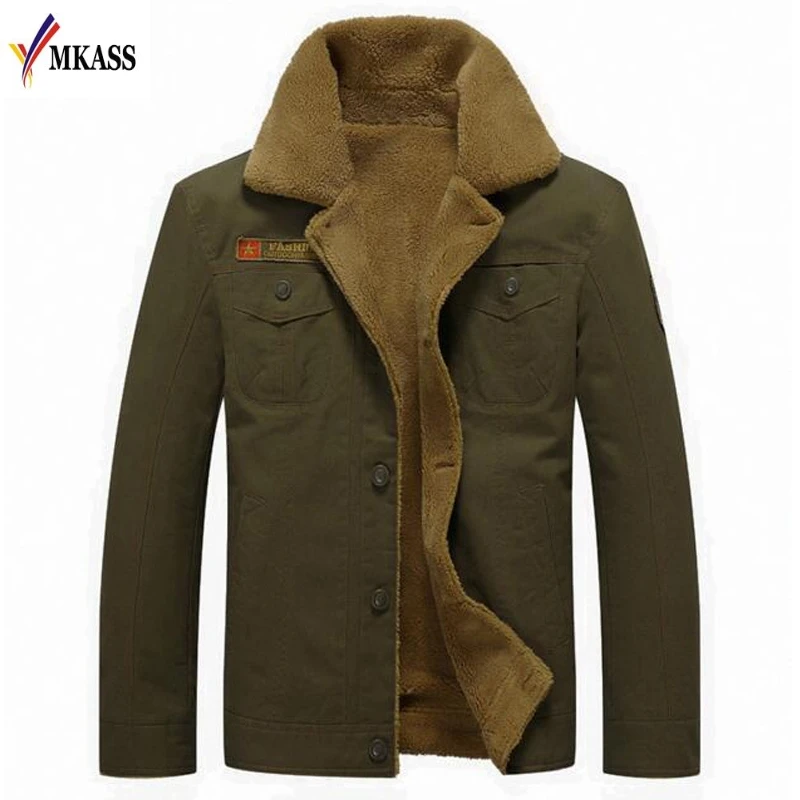 

New Casual Autumn Winter Jacket Military Black Bomber Jackets Hooded Solid Color Veste Homme Plus Size 5XL