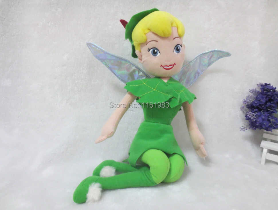 original Fairies doll Tinkerbell plush toys 40cm large soft 