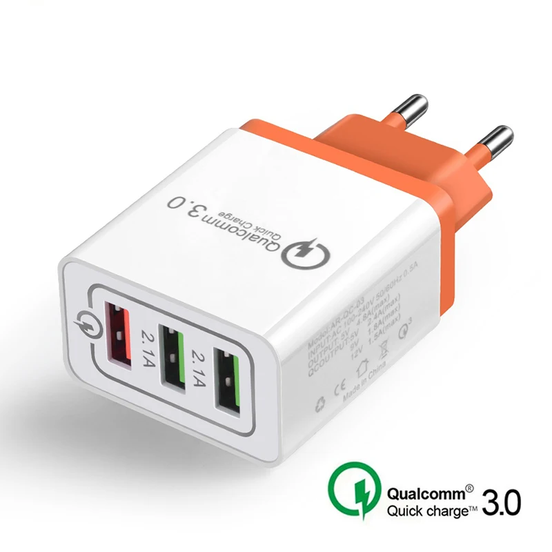 

Quick Charge 3.0 Type C USB Charger Adapter For HuaWei Nova 6 5 Honor 20 20S Y6 For iPhone 11 Fast Charger Mobile Tablet Charger