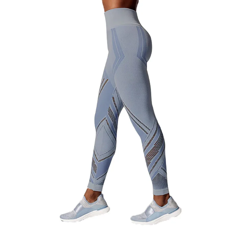 Новые женские сексуальные брюки для отдыха, спортивная одежда, эластичные леггинсы для фитнеса, бесшовные спортивные Леггинсы с высокой