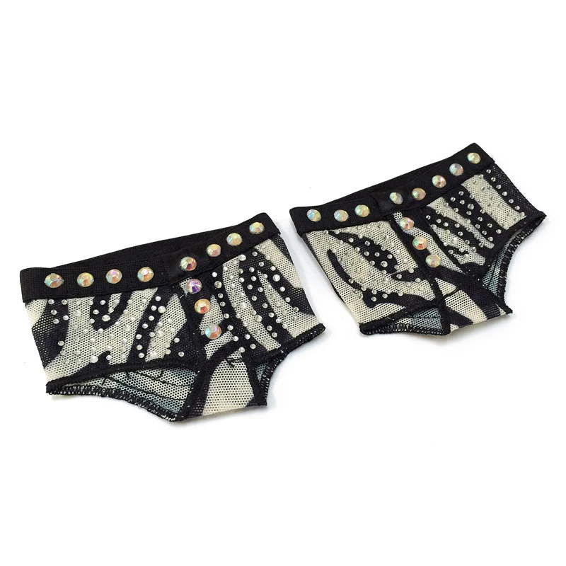 

Leopard Sequins Heel Protector Professional Ballet Dance Socks 1 Pair Belly Dancing Foot thong Toe Pad Belly Dance Accessories