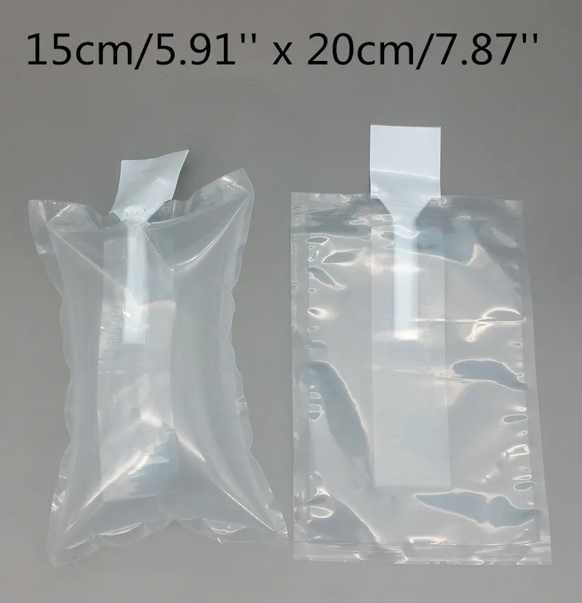 15x20 см Пластик прозрачный PE защитная насос надувные амортизацию буфера упаковка Материал мешки для упаковки противоударный 4000 шт