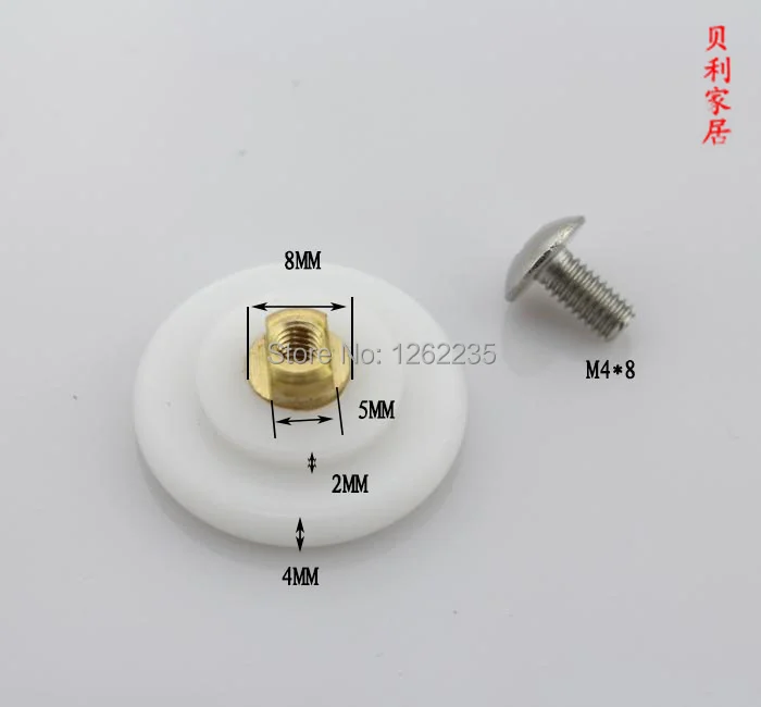 

bath door pulley 26mm Shower Room pulley Glass sliding door wheel Shower accessories Wholesale