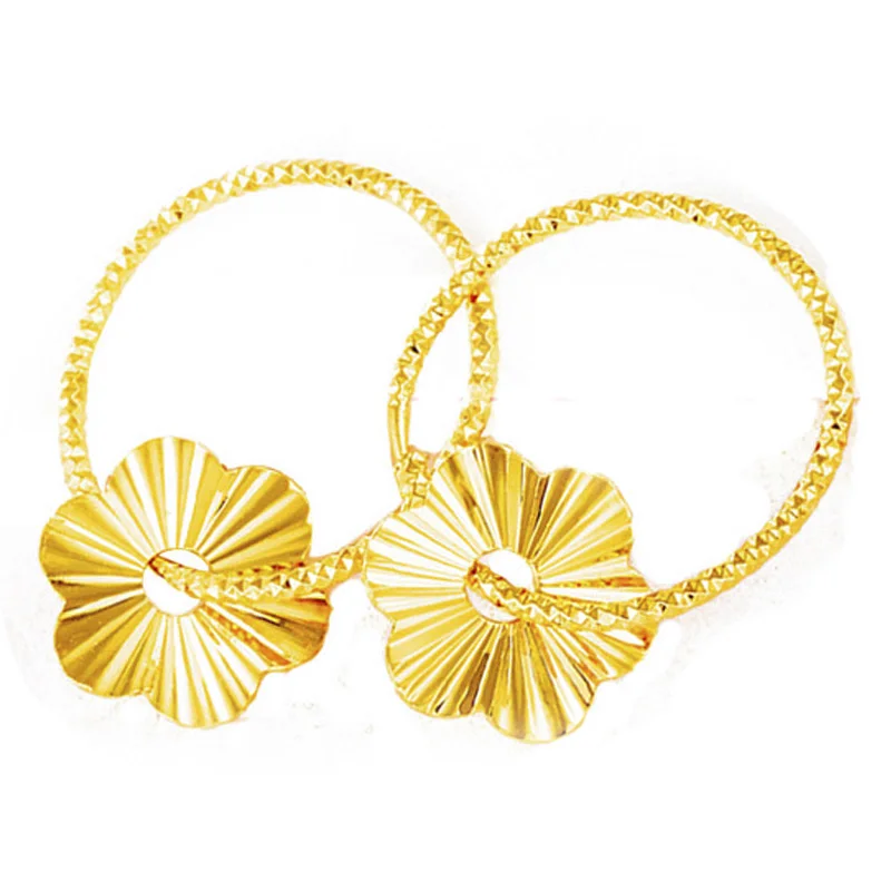 

808 STORE Fashion Minimalist Personality Design Jewelry African Charm Women Gold Earrings Birthday Party Fine Gift Jewellery