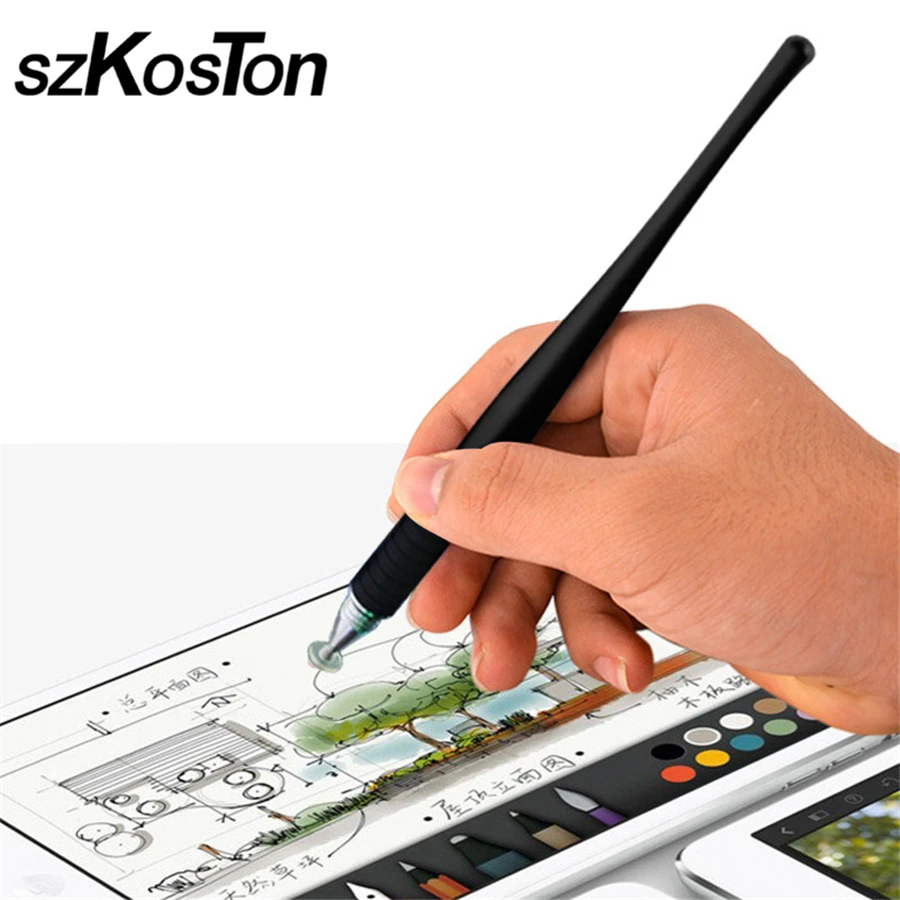 Емкостный Стилус 2 в 1 ручка для рисования сенсорный экран Стилус для iPad планшетного ПК для Iphone, смартфона