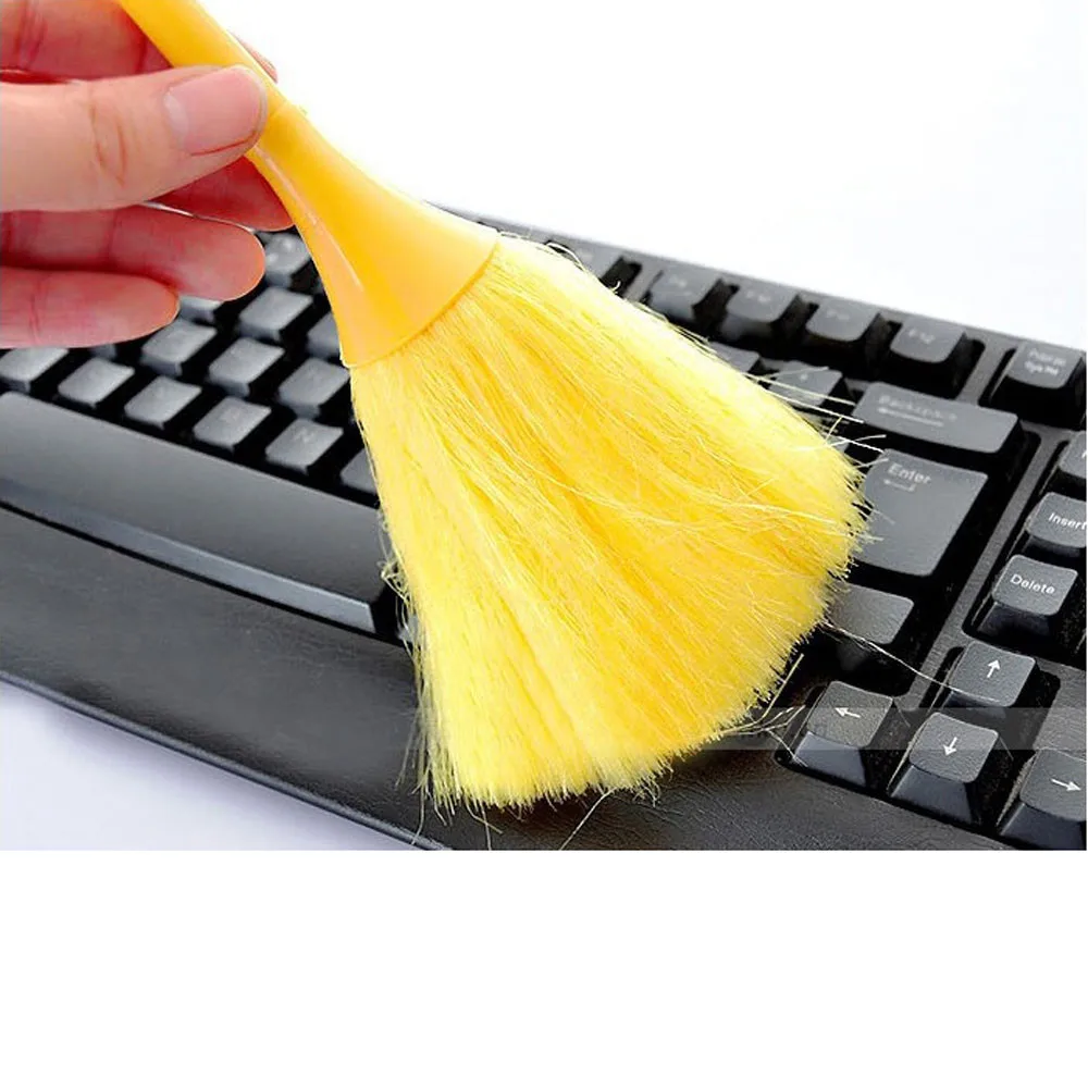 

Multi-Function Mini Keyboard Vehicle Anti-Static Dust Brush Desktop Sweeper Cleaning Home Dusting Brush 2019