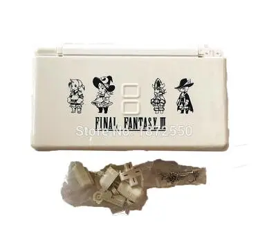 Мультипликационный Final Fantasy Version Shell Чехол подходит для Ds Lite DSL nindondsl ремонтный корпус крышка W/отвертки - Цвет: version 14