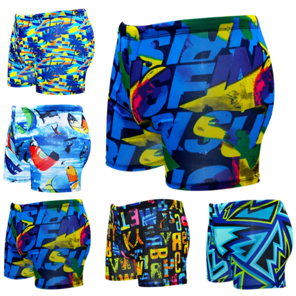 Мужские плавки-шорты для купания, купальный костюм, быстросохнущие шорты для плавания, летние пляжные шорты