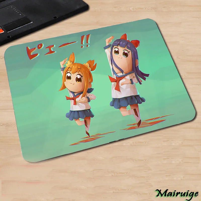 

Mairuige POP TEAM EPIC Pipimi Popuko Funny Anime Comic Pattern Rubber MousePad Diy Animation Pc Computer Table Mouse Pad Mat
