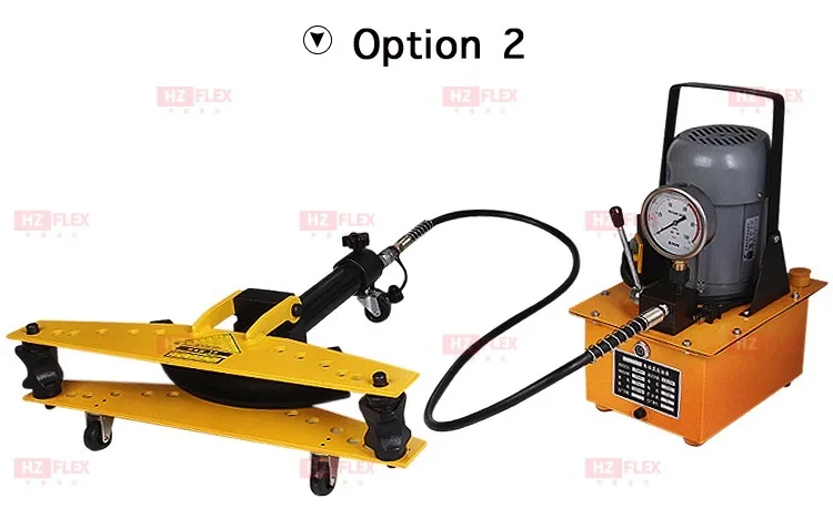 Hydraulic pipe bending machine 9