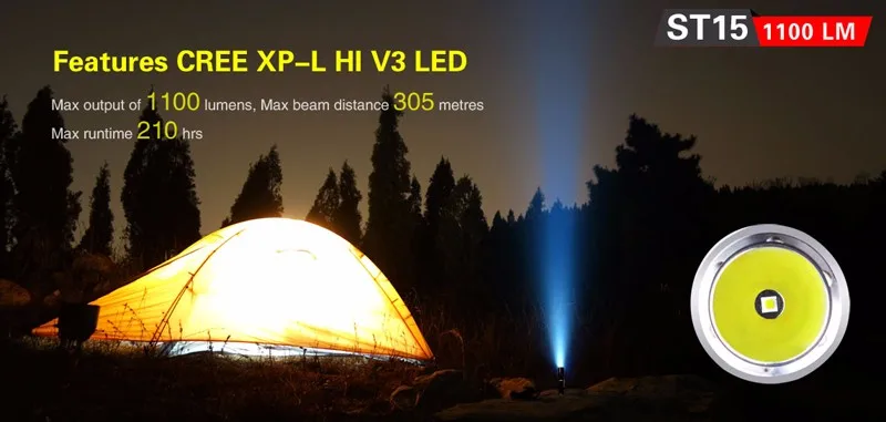 KLARUS ST15 super bright flashlight (2)