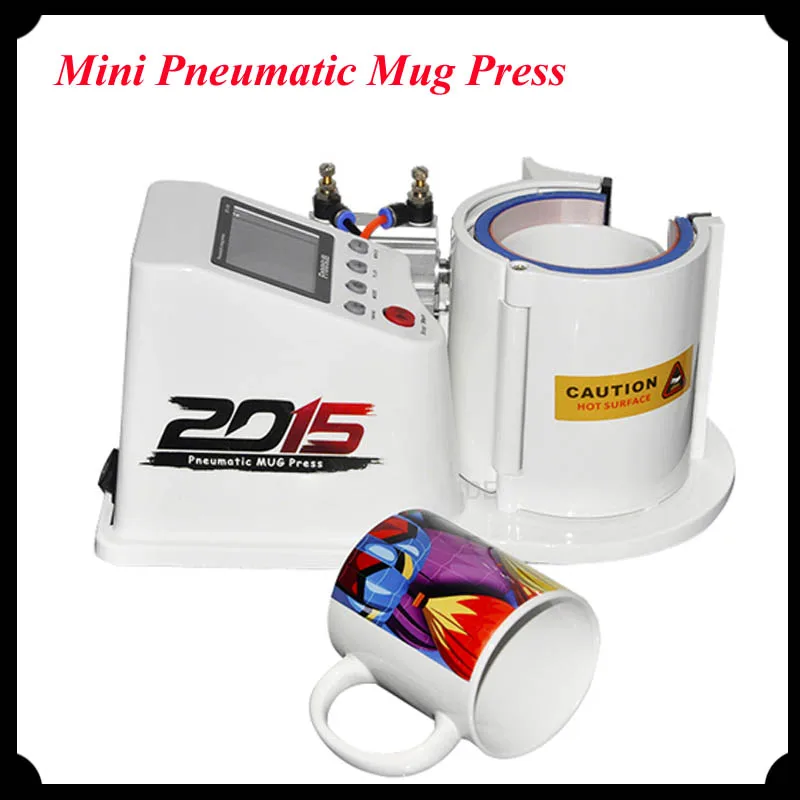 2016 Mini Pneumatic Vertical font b Heat b font Transfer font b Press b font font