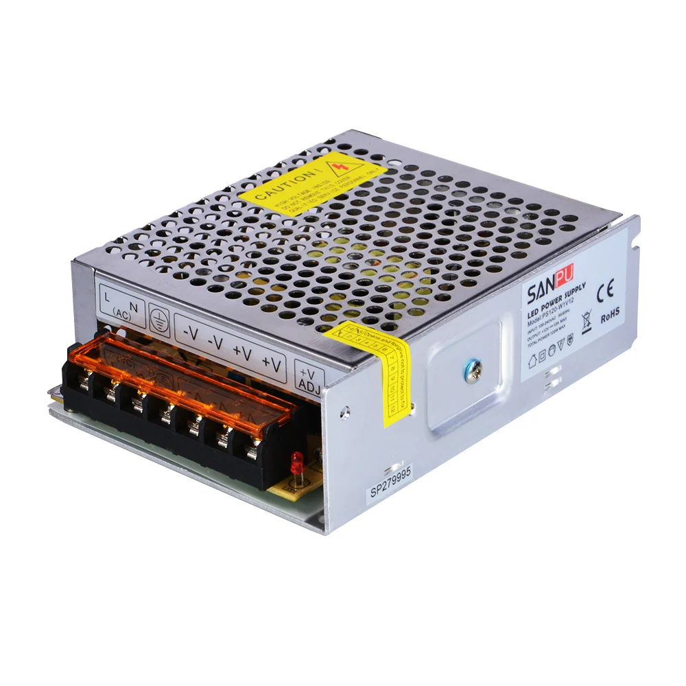 12V 10A 120W Switch Power Supply Driver For LED Strip Display 220V/110V 5050 Light | Обустройство дома