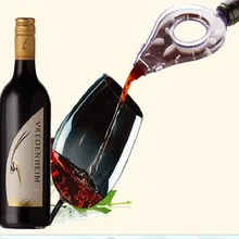 1 шт. винный графин Волшебный Графин Эфирное Вино Быстрый аэратор жёлоб для бетонной смеси графин путешествия винный фильтр воздухозаборника ок 0267