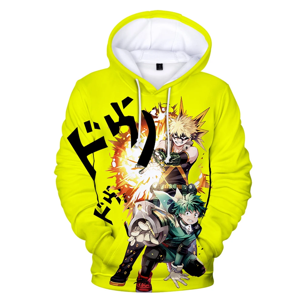 My Hero Academia Harajuku 3D Print Hoodies And Sweatshirt 5