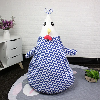

Modern Creative Storage Stuffed Animal Storage Bean Bag Chair Portable Kids Toy Storage Bag & Play Mat Clothes Organizer Tool