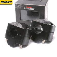 Универсальный мотоцикл дорожный бар зажимы руль 7/8 ''22 мм алюминиевый сплав Руль Ручка Бар стояки горка для гонок