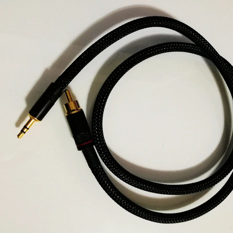 HIFI 3 5 мм стерео аудио разъем штекер к одиночному RCA терминалу кабеля звуковой