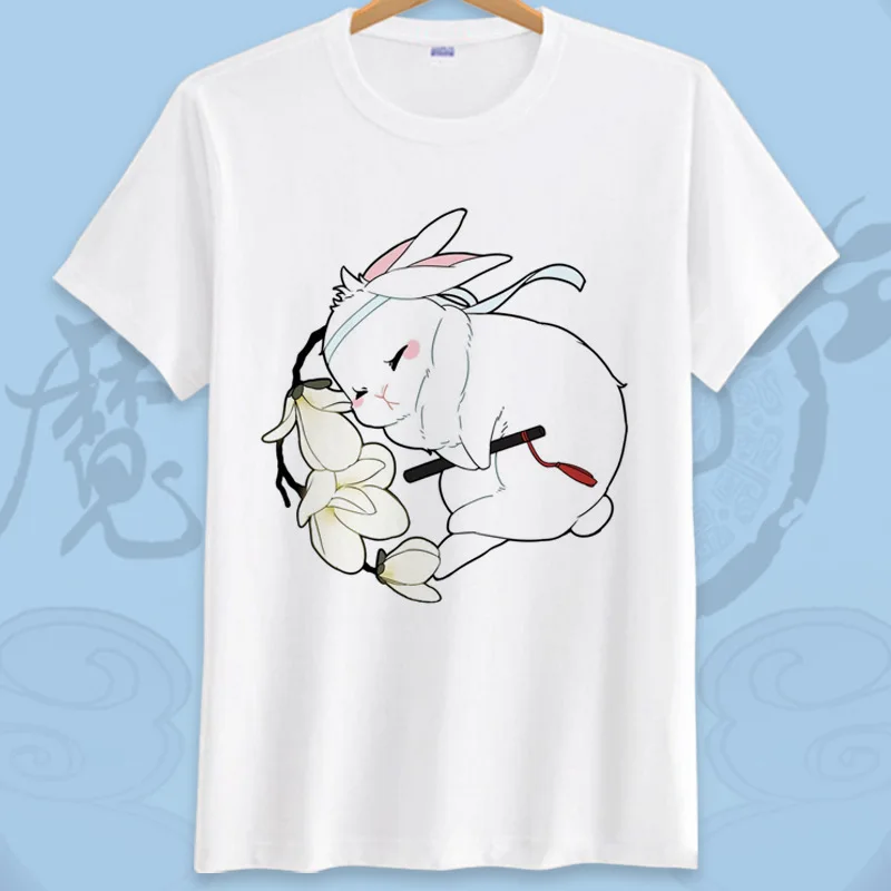 

Grandmaster of Demonic Cultivation T-shirt Cosplay Costume For Women Men Summer O-neck Short Sleeve Shirt Casual Tops