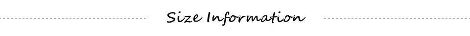 Size Information